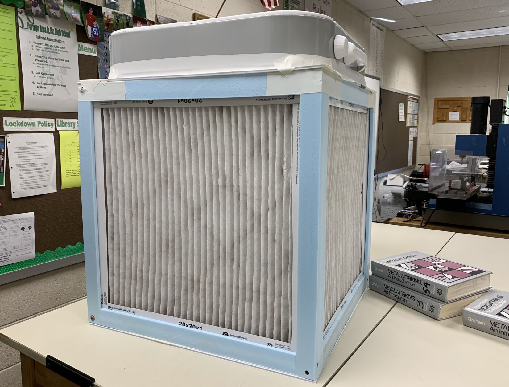 Corsi-Rosenthal box filter
